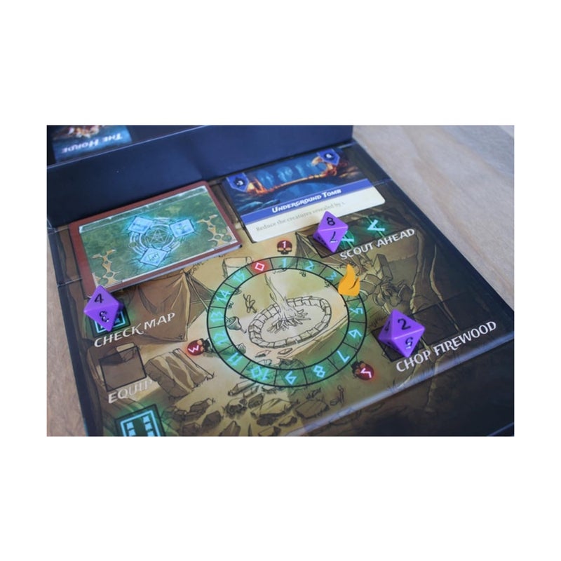 Rock Manor Games - Set A Watch - A 1-4 Player Cooperative Game - Use Skills and Dice to Battle Monsters and Defeat The Horde - Image 2